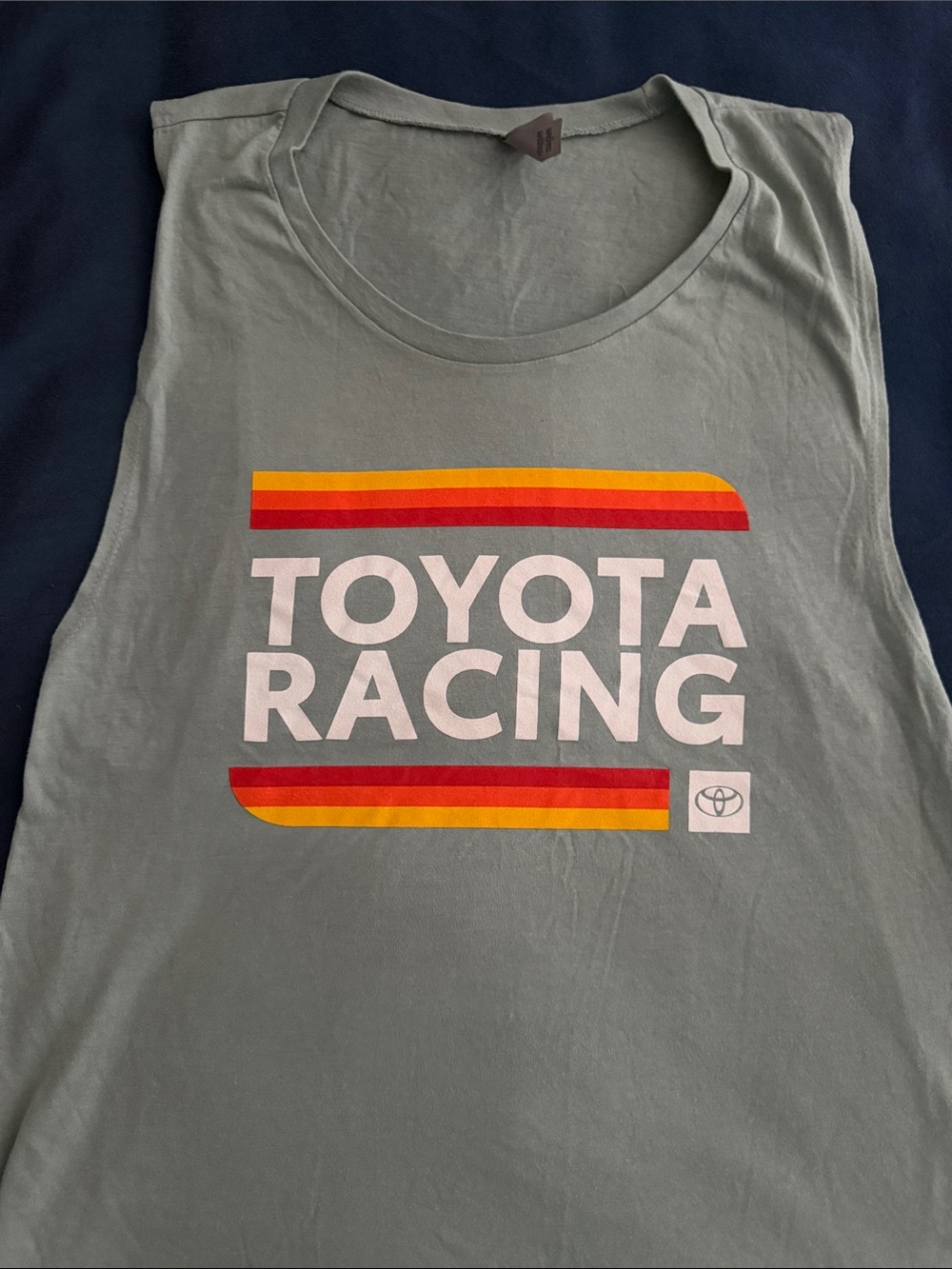 Toyota Racing Women's Sleeveless Tank Top - Sage Green